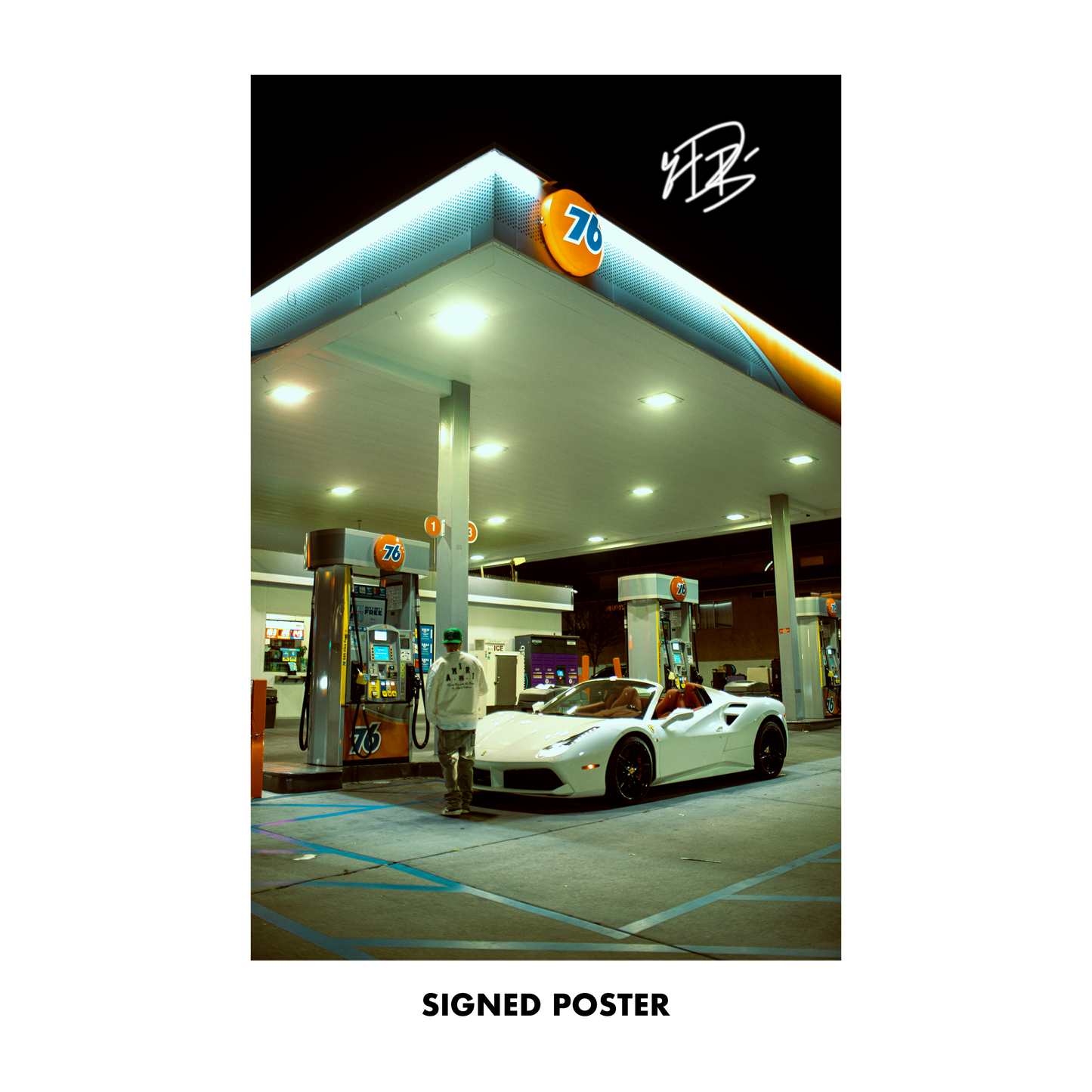 Risked It All Poster “Signed” BF