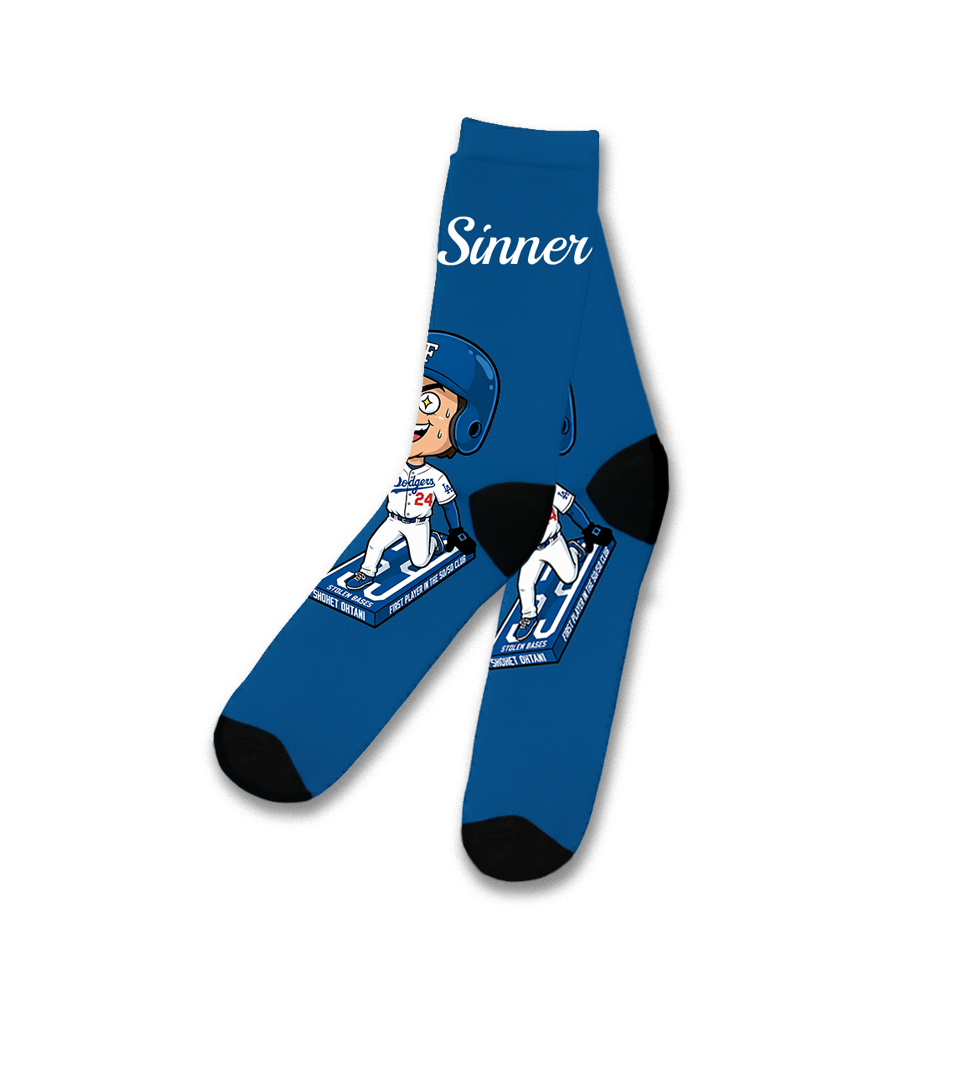 Born Sinner Crew Socks