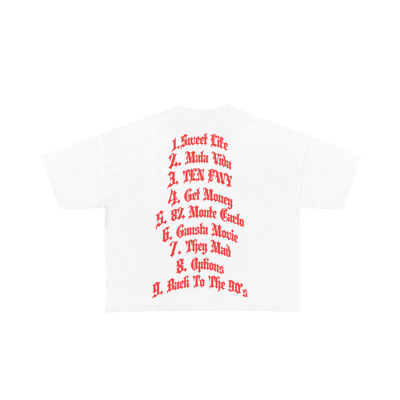 Back To The 9 Album T-Shirt