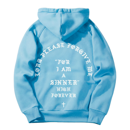 Sinners Sky Blue Hoodie BF