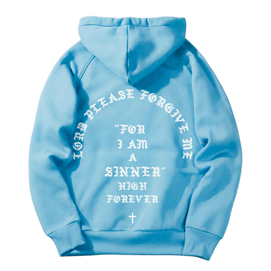 Sinners Sky Blue Hoodie BF