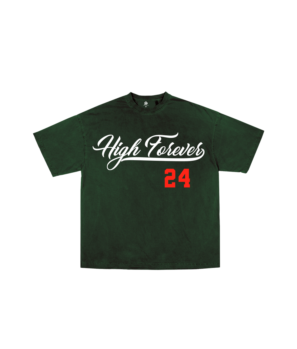 HIGH FOREVER CURSIVE TEE