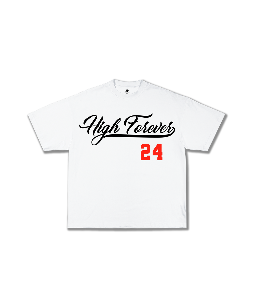 HIGH FOREVER CURSIVE TEE